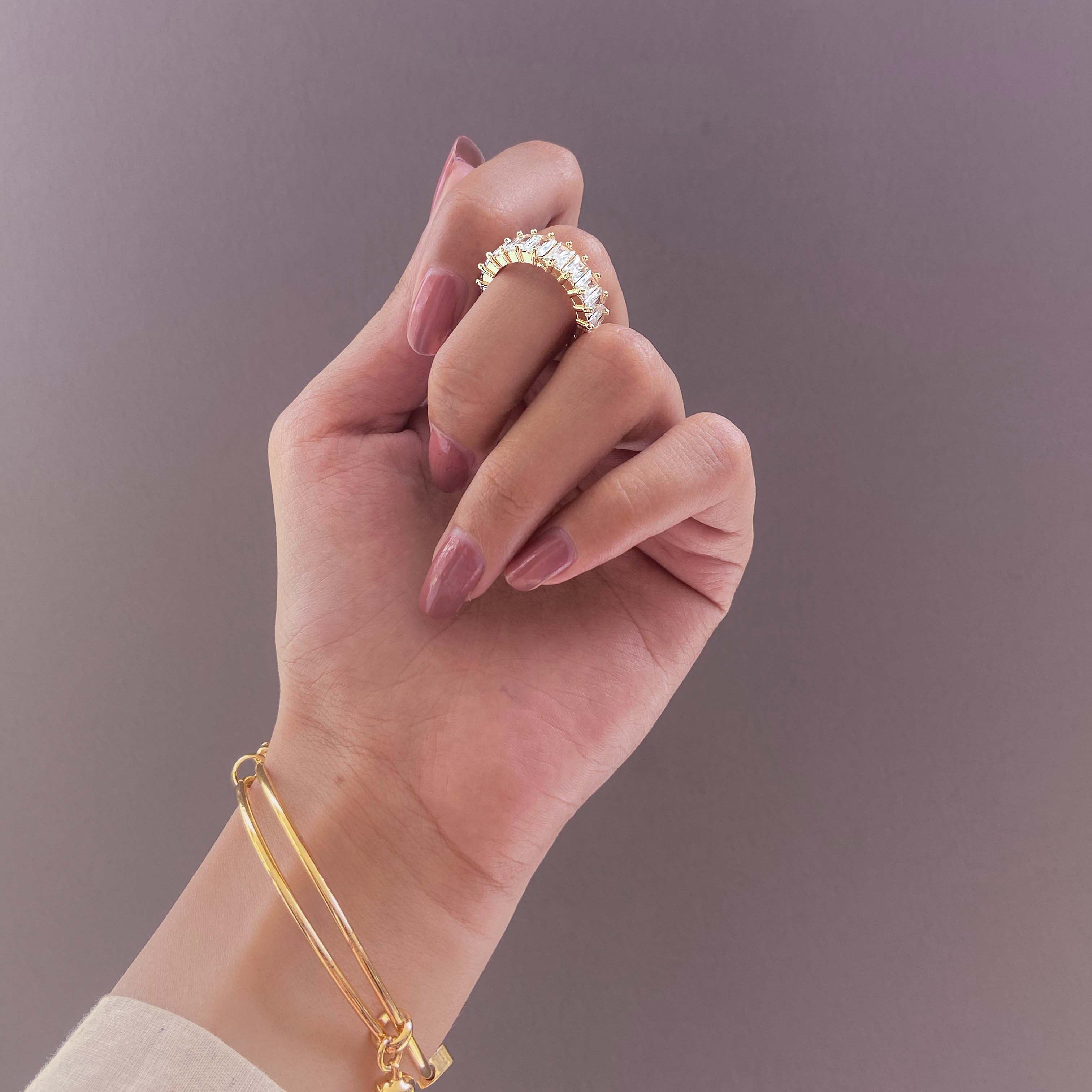 Eternal Radiance Gold Ring