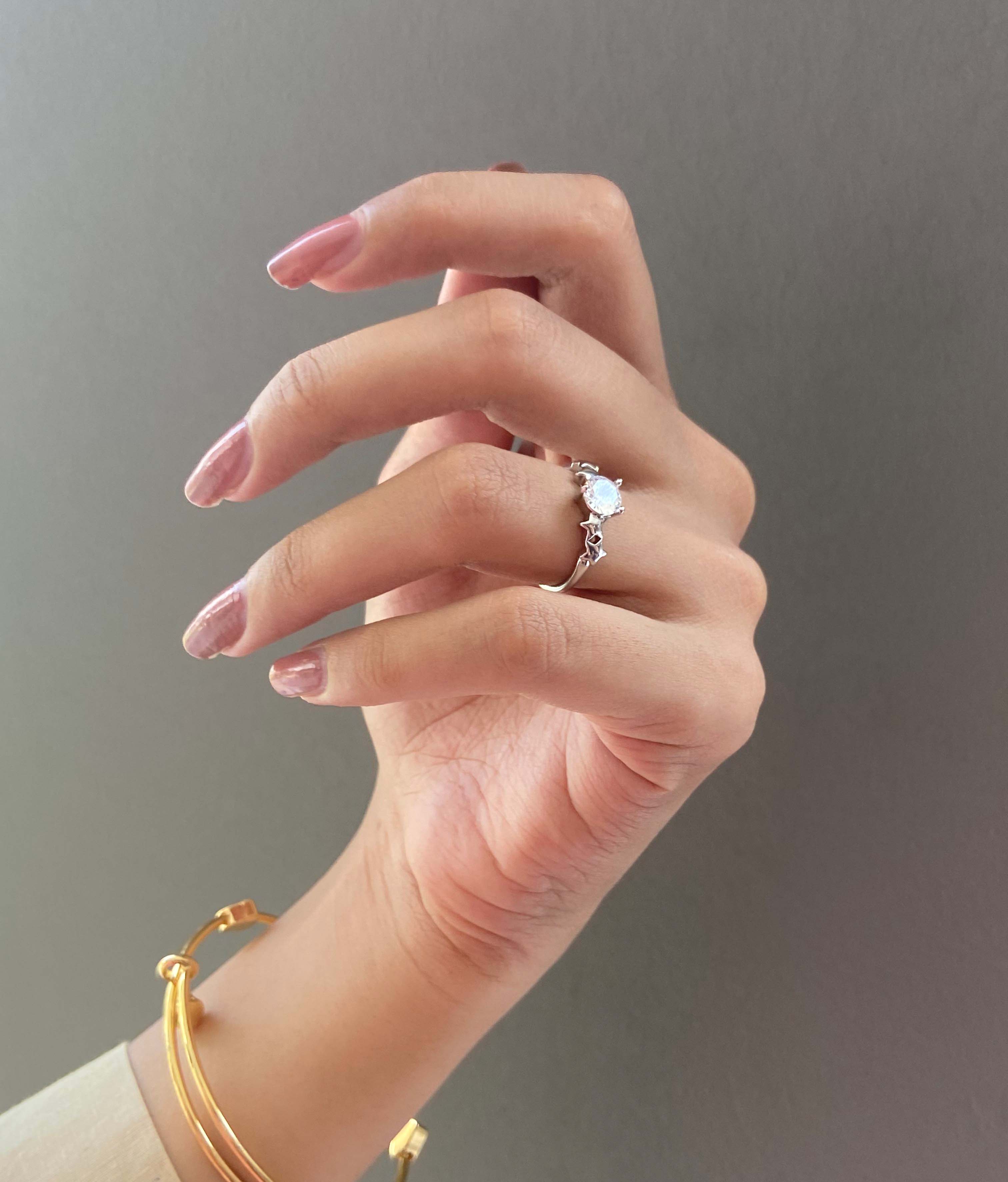 Celestial Shine Silver Ring